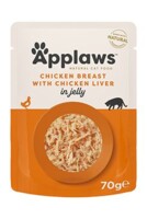 Cat kapsa Adult Jelly kuřecí prsa s játry 70g 