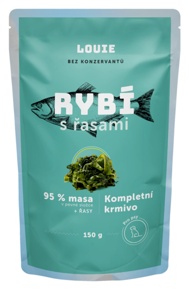 Rybí kapsička s řasami 150g