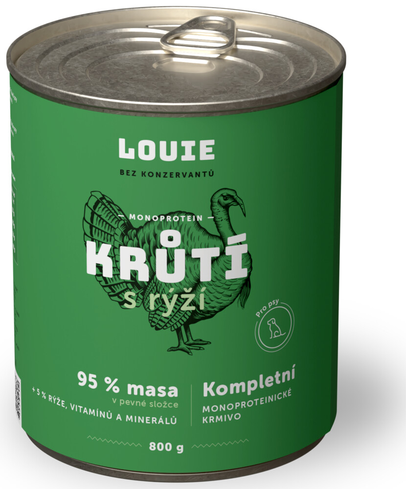 Krůtí s rýží 800 g