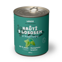 Krůtí s lososem a kopřivou 800g 