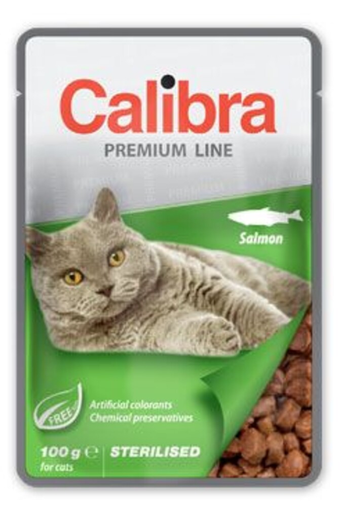 Cat kapsa Premium Sterilised Salmon 100g