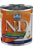 N&D DOG PUMPKIN Starter Lamb & Blueberry 285g 
