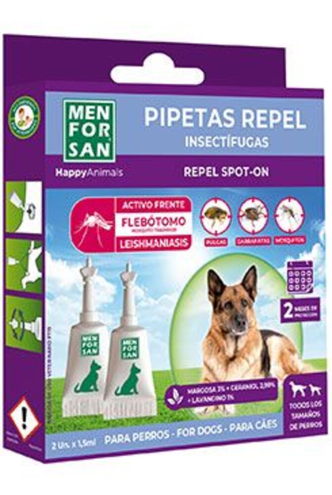 Spot on pipety pro psy antipar. 2x1,5ml
