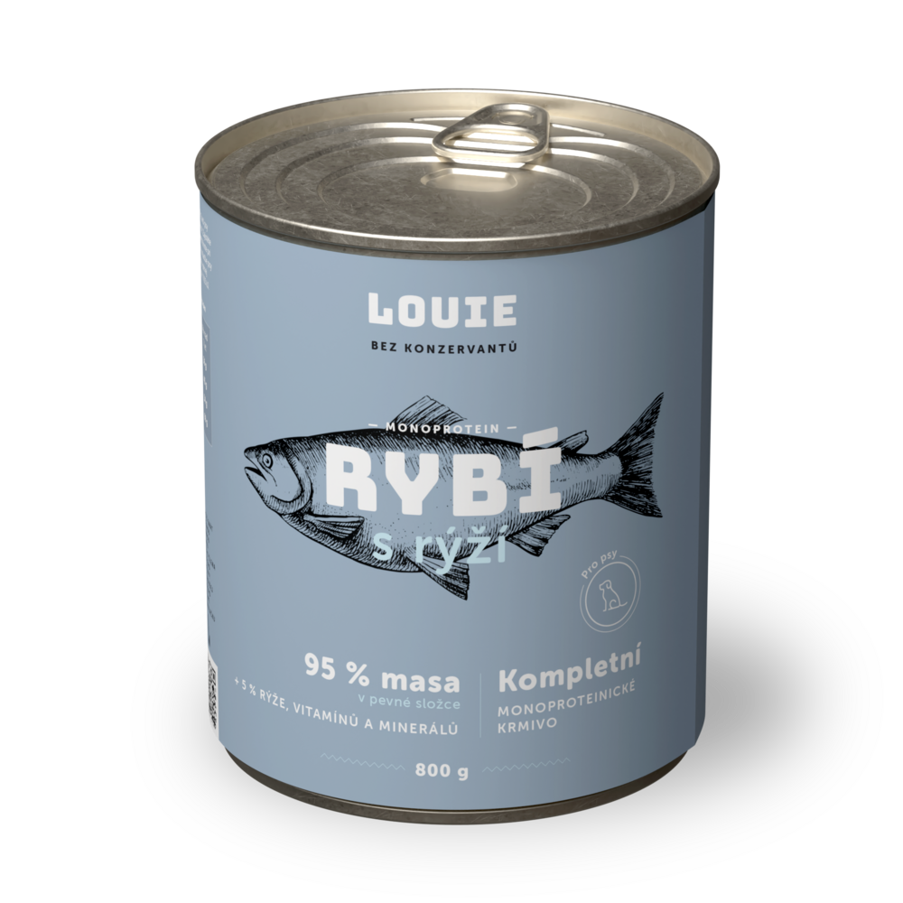 Ryba s rýží 800 g