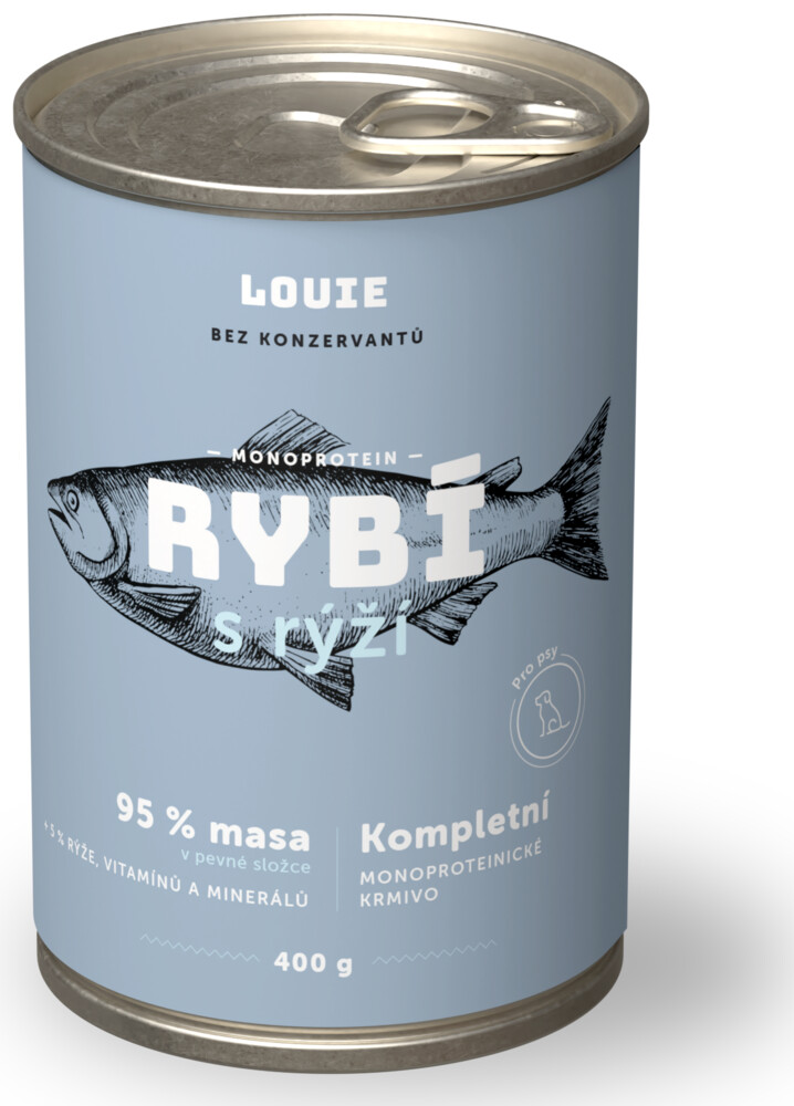 Rybí s rýží 400g