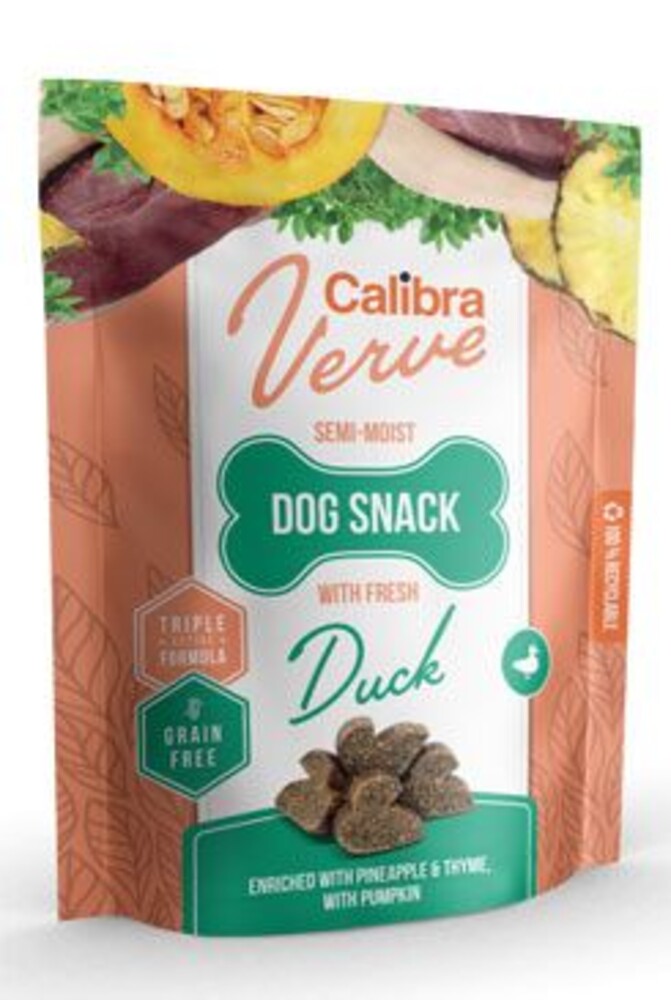 Dog Verve Semi-Moist Snack Fresh Duck 150g