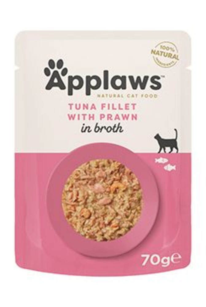 Cat kapsa Adult Broth tuňák s krevetami 70g