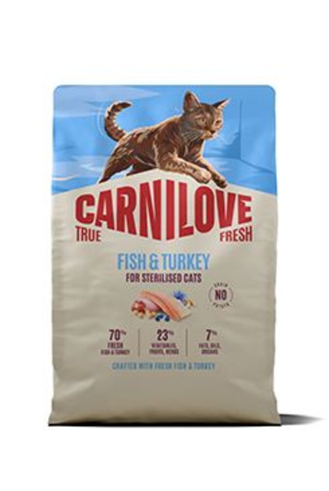 Cat True Fresh Dry Fish&Turk.Ster.Ad.AB 2kg
