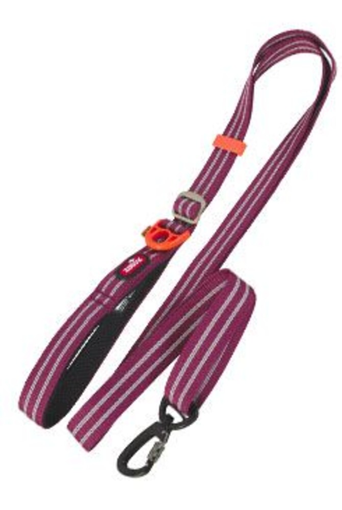 Vodítko pes BIVOUAK nastavitelné 25mm/1,15-2m červ Zol