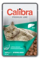 Cat  kapsa Premium Sterilised Liver 100g 