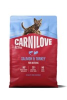 Cat Active Dry Salmon&Turkey Kittens 2kg 