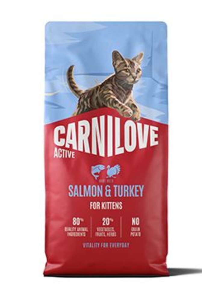 Cat Active Dry Salmon&Turkey Kittens 6kg