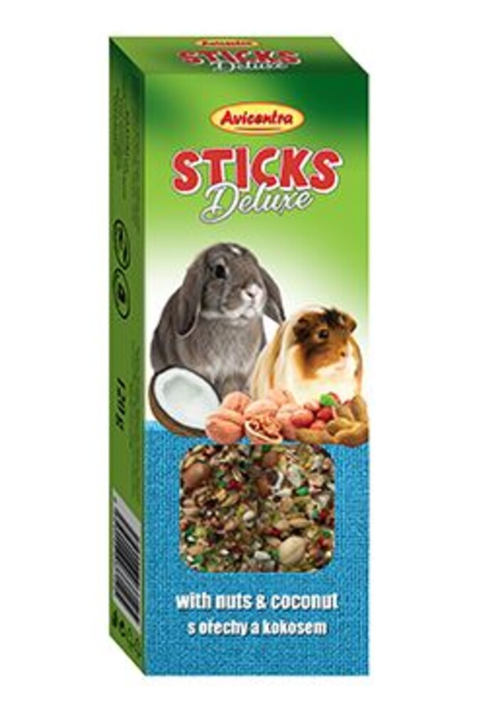 tyčinky velký hlodavec - ořech+kokos 2ks