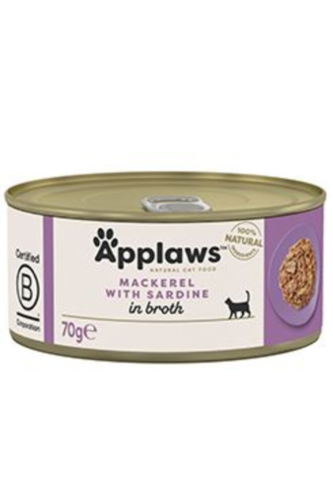 Cat konz. Adult Broth makrela se sardinkami70g