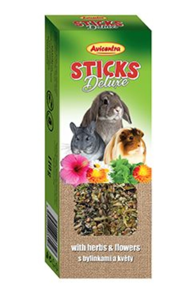 tyčinky velký hlodavec - bylinky 2ks