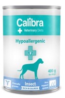 VD Dog  konz. Hypoallergen. Insect&Salmon 400g 