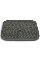 Lízací podložka pro psy SILICONE šedá M Zolux 