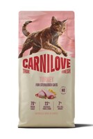 Cat True Fresh Dry Turkey Steril.Ad.AB 6kg 