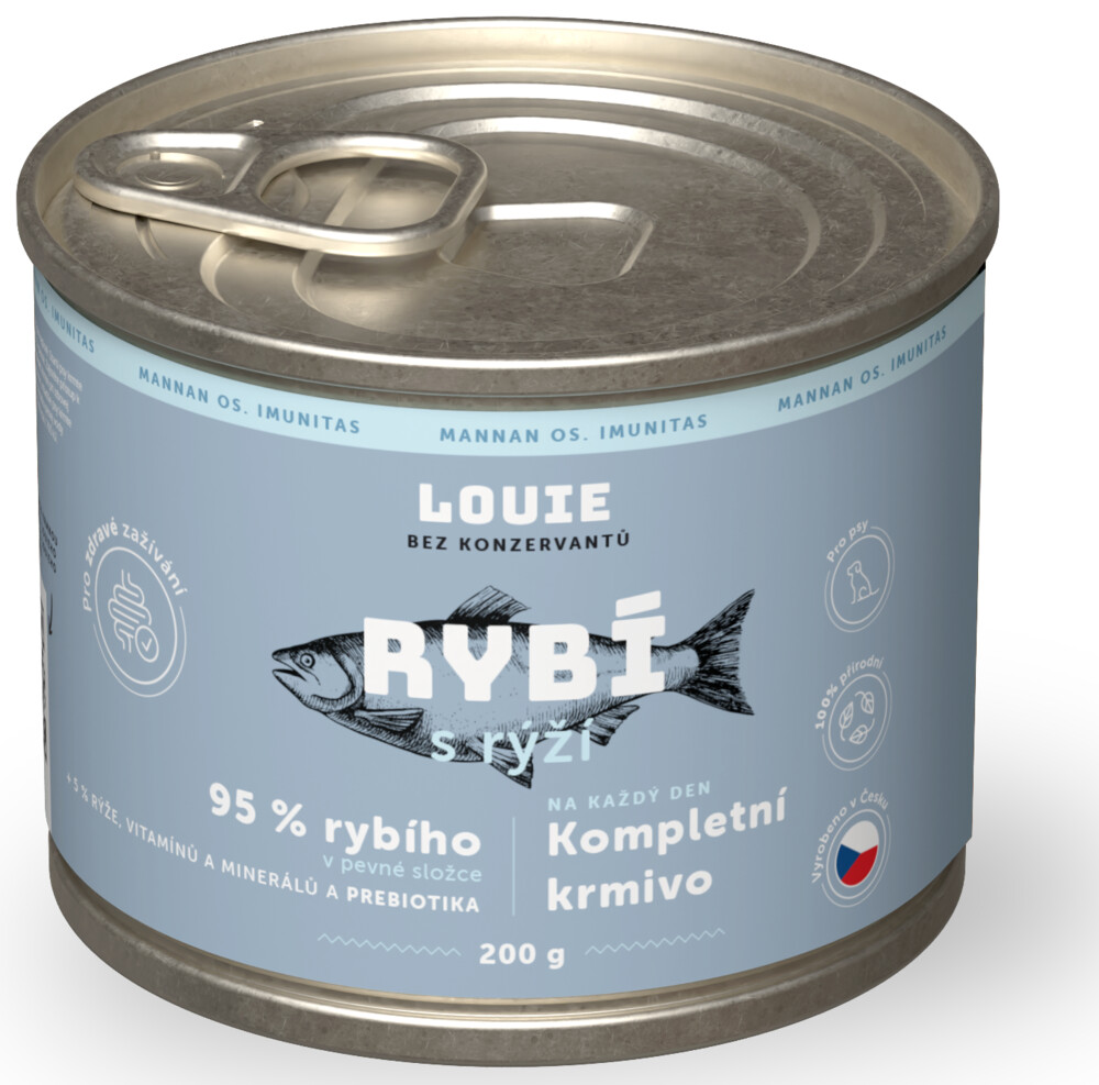 Rybí s rýží a prebiotiky 200g