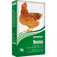 Mikros Nosnice - vitamínové krmivo 1 kg 
