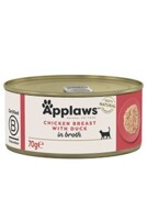 Cat konz. Adult Broth kuřecí prsa s kachnou70g 