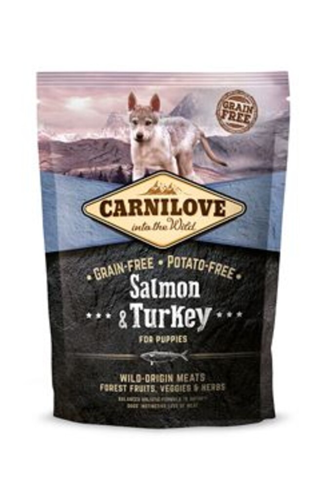 Dog Salmon & Turkey for Puppies 1,5kg