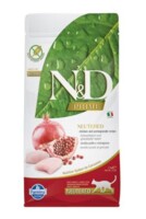 N&D PRIME CAT Neutered Chicken&Pomegranate 10kg 