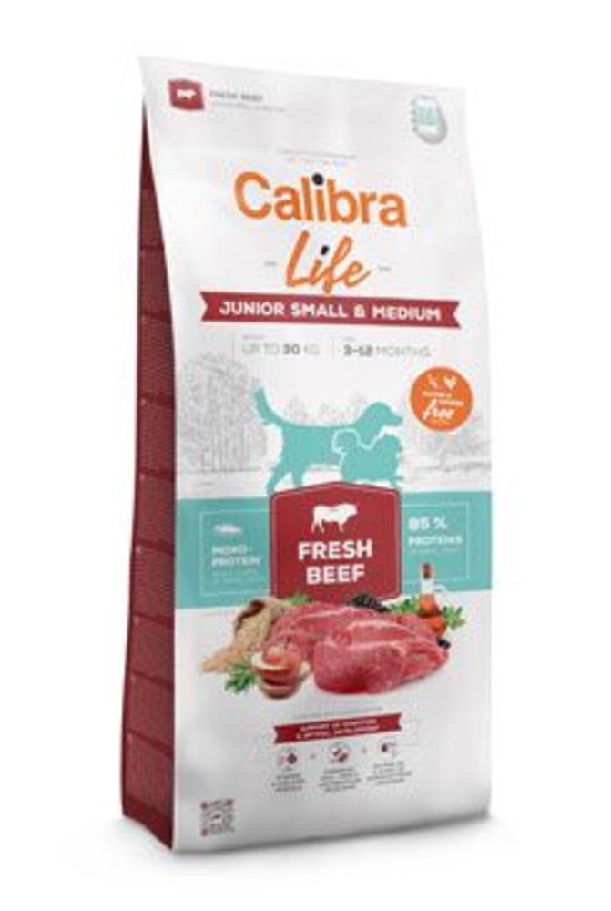 Dog Life Junior Small&Medium Fresh Beef 12kg