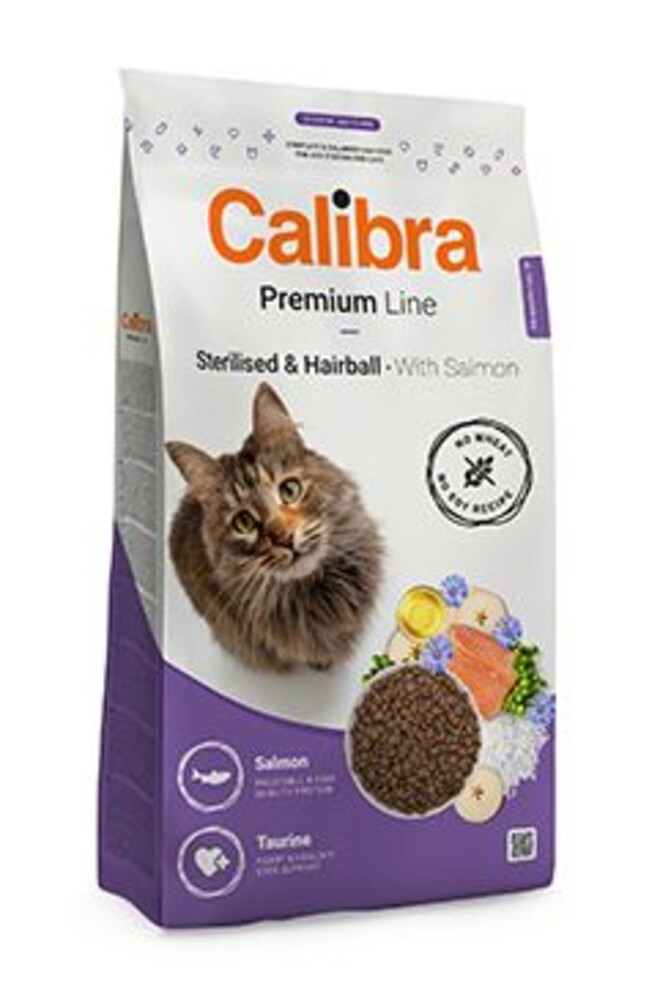 Cat Premium Line Steril.&Hairball w. Salm. 2kg
