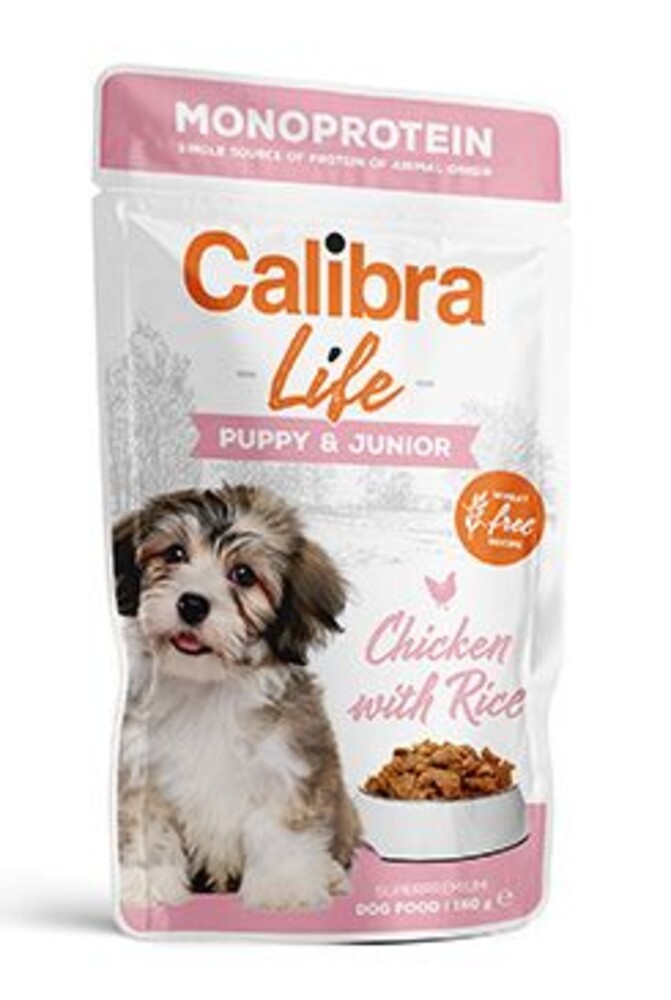 Dog Life kapsa Puppy&Junior Chicken 150g