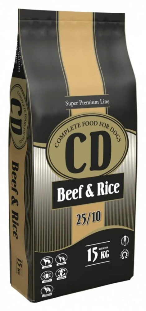 Dog CD Beef&Rice 15kg