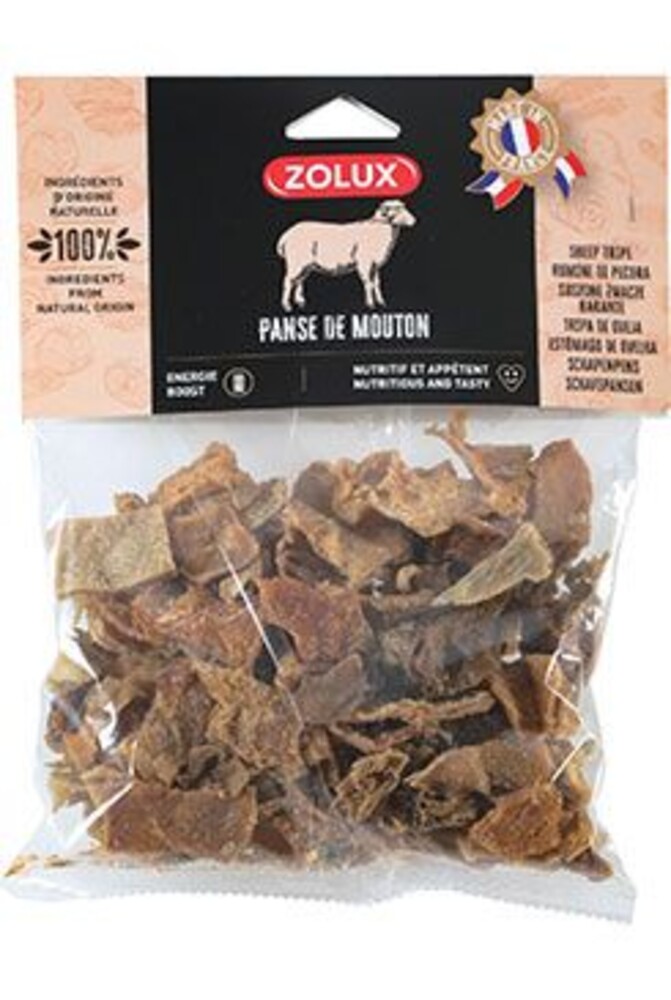 Pochoutka pes Jehněčí dršťky 150g Zolux