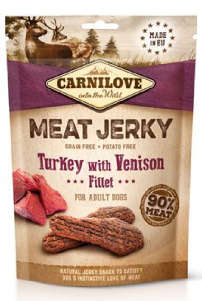 Dog Jerky Venison&Turkey Fillet 100g