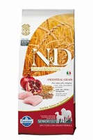N&D LG DOG Senior M/L Chicken&Pomegr 12kg 