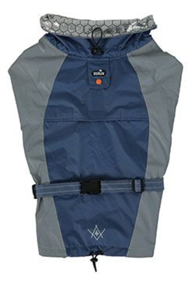 Obleček voděodolný pro psy BIVOUAK modrá 70cm Zolux