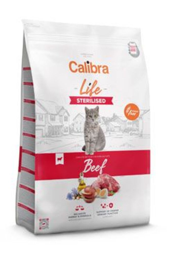 Cat Life Sterilised Beef 6kg