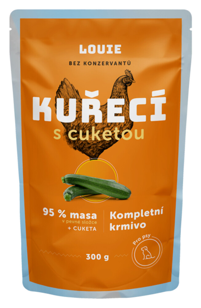 Kuřecí kapsička s cuketou 300g