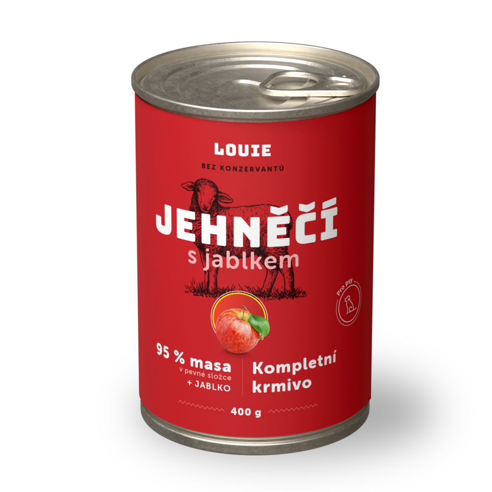 Jehněčí s jablkem 400 g