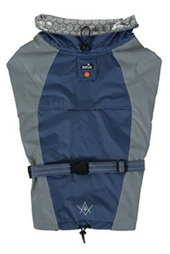 Obleček voděodolný pro psy BIVOUAK modrá 50cm Zolux