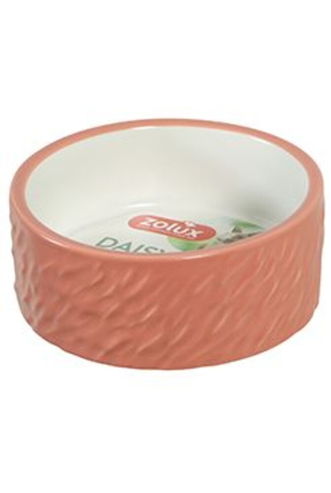 Miska keramická DAISY hlodavec 200ml terakota Zolux