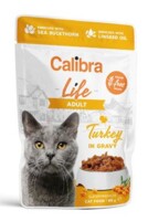 Cat Life kapsa Adult Turkey in gravy 85g 