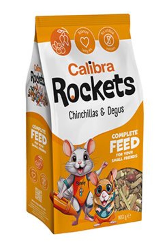 Rockets Mix Chinchillas & Degus 900g