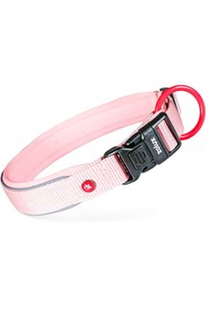 Obojek pes PREMIUM nylon 20mm/35-40cm růžová Zolux
