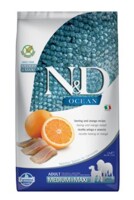 N&D OCEAN DOG Adult M/L Herring & Orange 2,5kg 