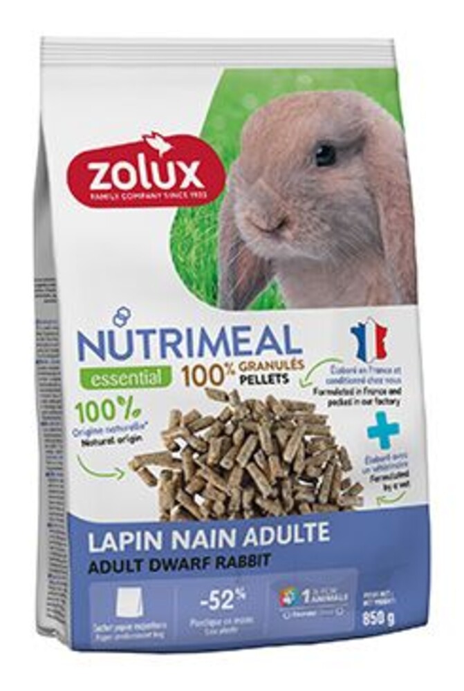 Krmivo pro králíky Adult NUTRIMEAL 850g Zolux
