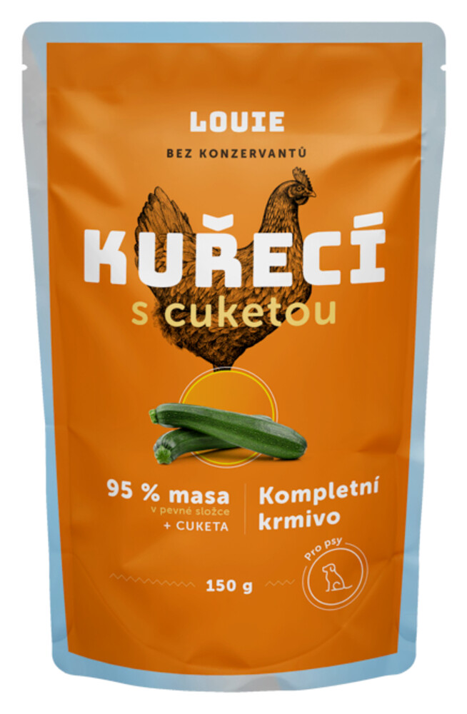 Kuřecí kapsička s cuketou 150g