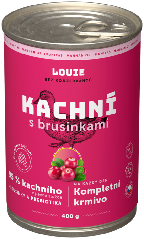 Kachní s brusinkami a prebiotiky 400g