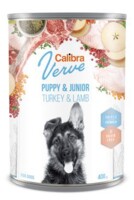 Dog Verve konz.GF Junior Turkey&Lamb 400g 