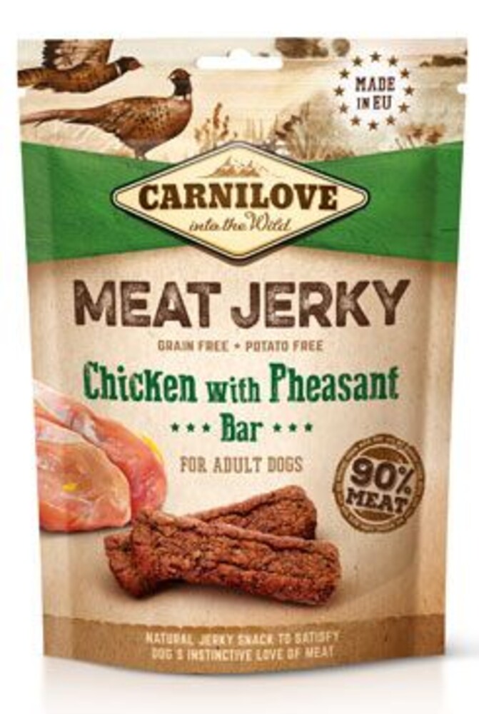 Dog Jerky Chicken with Pheasant Bar 100g