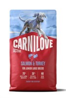 Dog Active Dry Salmon&Turkey Junior LB 4kg 